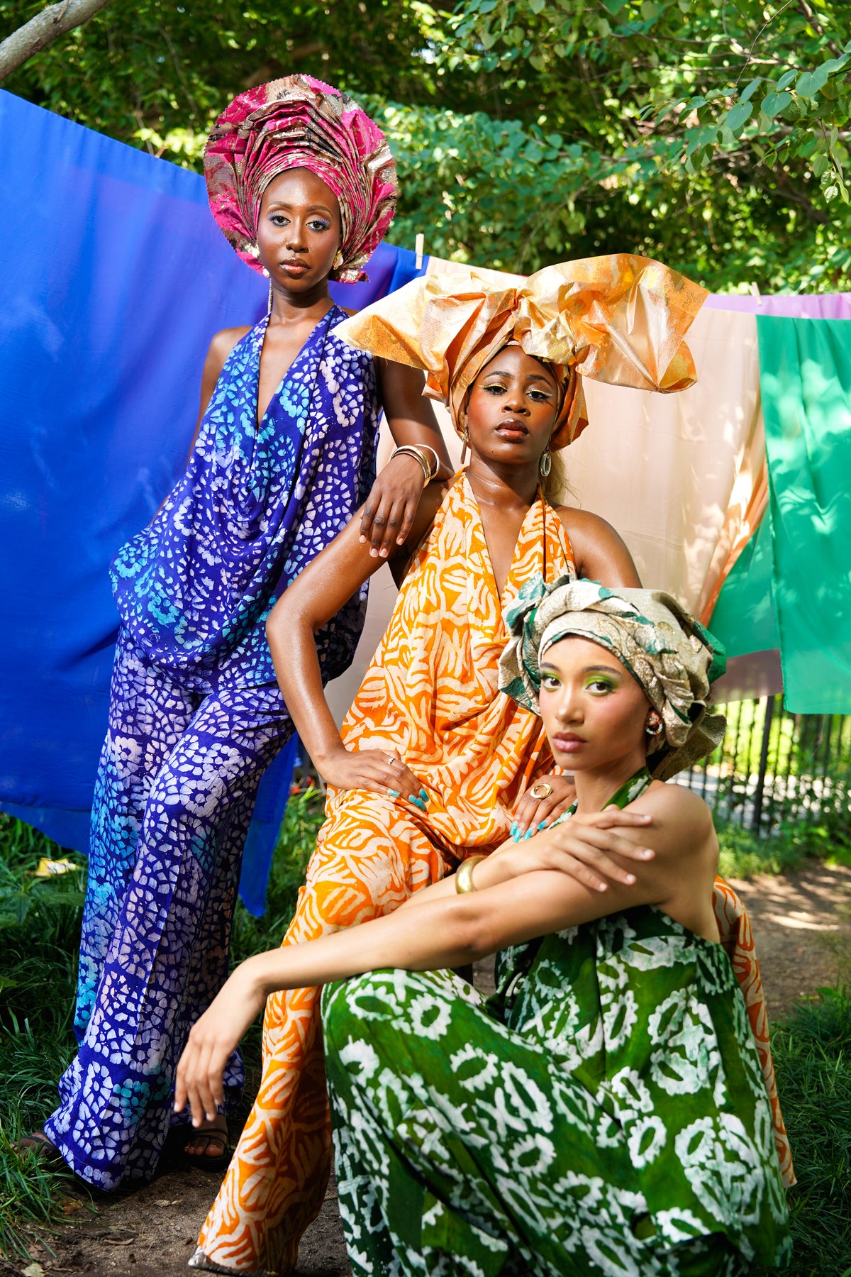 Abeni Draped Halter Set